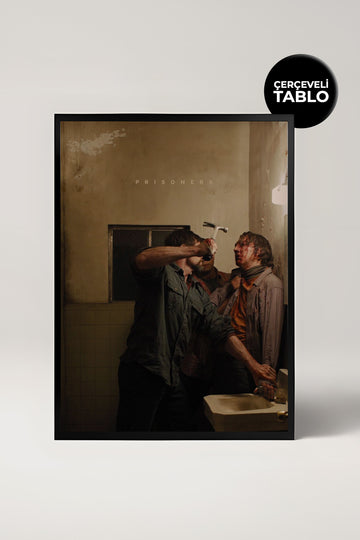 Prisoners Tasarımlı Çerçeveli Minimal Film Tablo