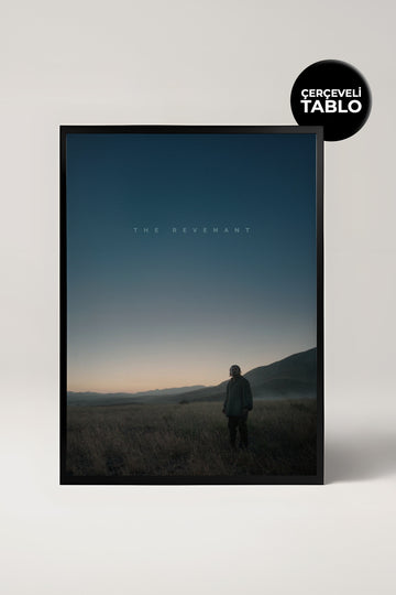 The Revenant Tasarımlı Çerçeveli Minimal Film Tablo