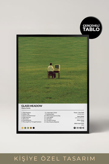 Kişiye Özel Albüm Tasarımlı Çerçeveli Tablo