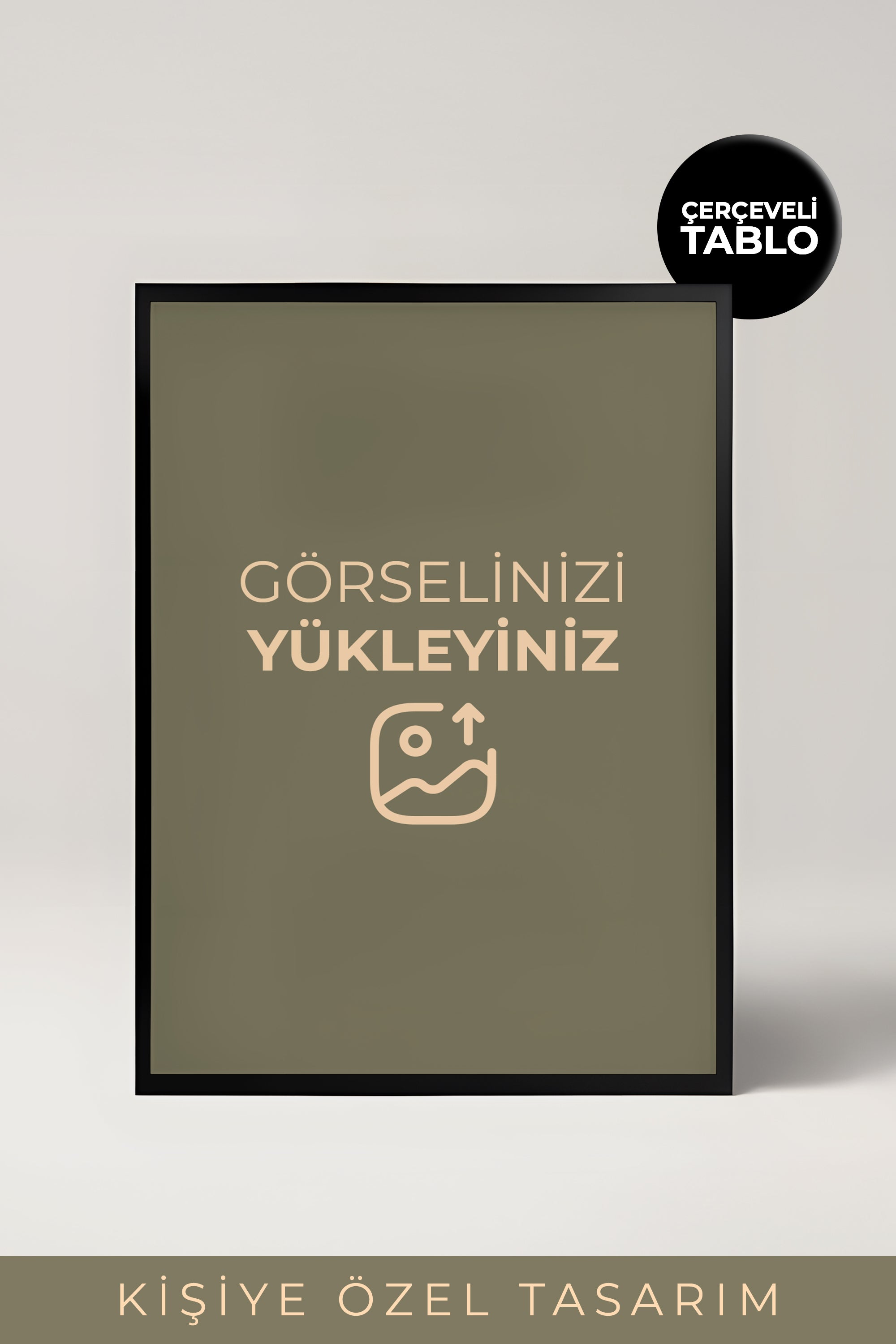 Kişiye Özel Görsel Baskı Çerçeveli Tablo