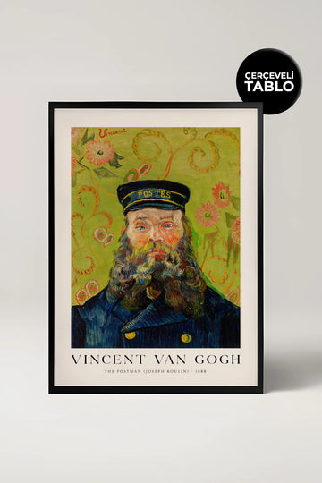 Van Gogh The Postman Çerçeveli Tablo