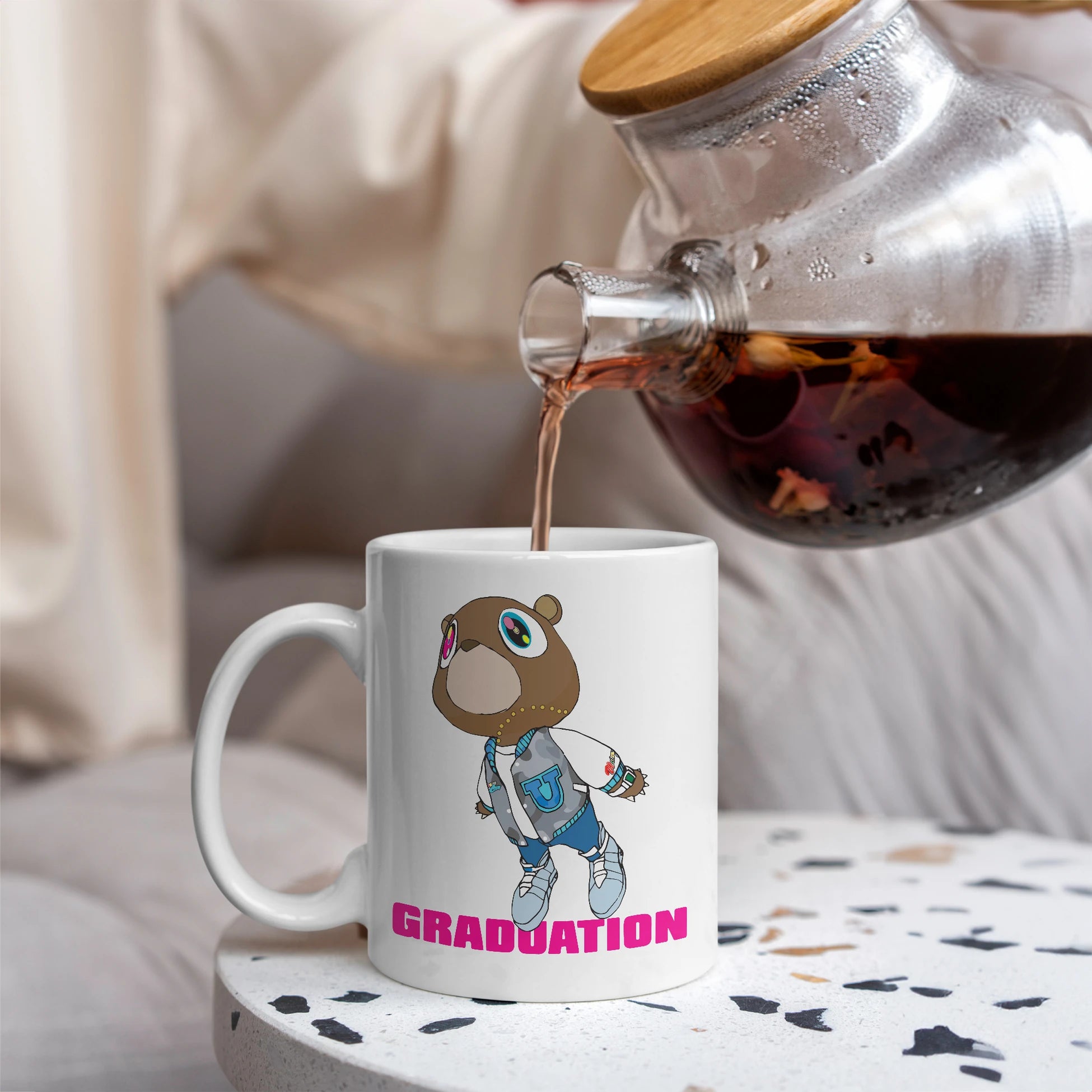 Kanye West Graduation Tasarımlı Kupa Bardak