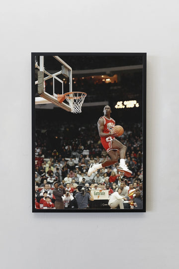 Jordan Tasarımlı Çerçeveli Tablo | Winner Mentality