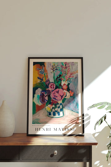 Henri Matisse Les Pivoines Çerçeveli Tablo