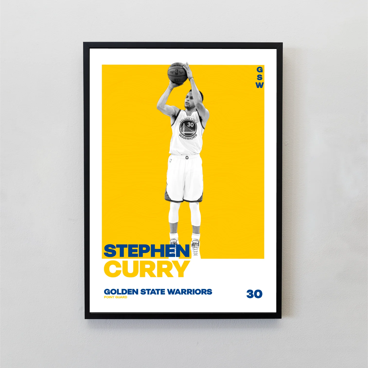 Stephen Curry Tasarımlı Çerçeveli Tablo | NBA Efsaneleri Koleksiyonu