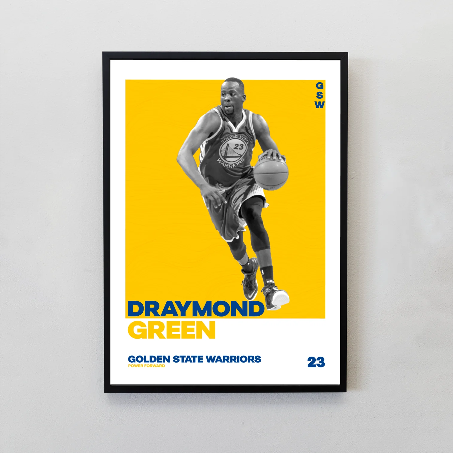 Draymond Green Tasarımlı Çerçeveli Tablo | NBA Efsaneleri Koleksiyonu