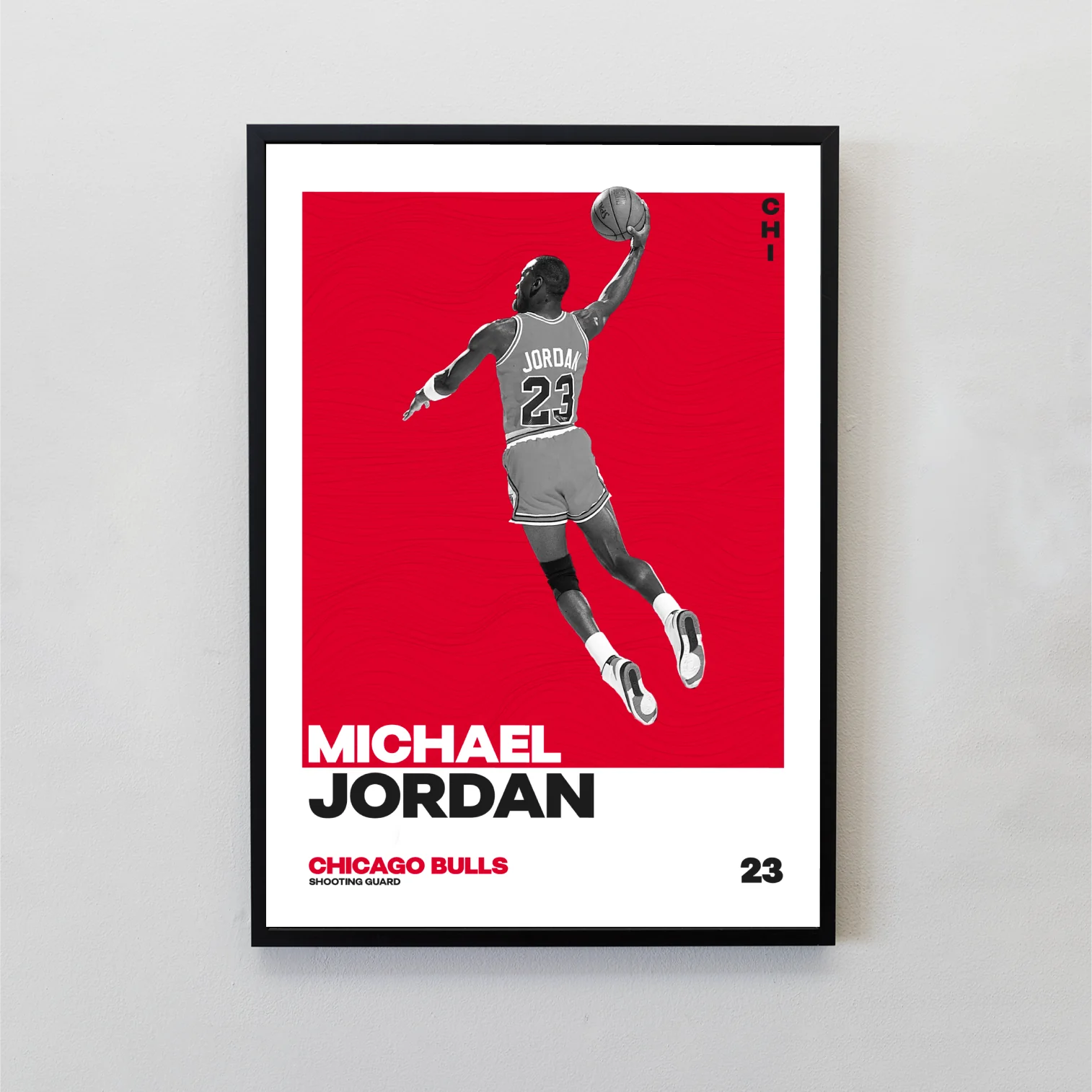 Michael Jordan Tasarımlı Çerçeveli Tablo | NBA Efsaneleri Koleksiyonu