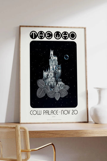 The Who Konser Tasarımlı Retro Çerçeveli Tasarım Tablo