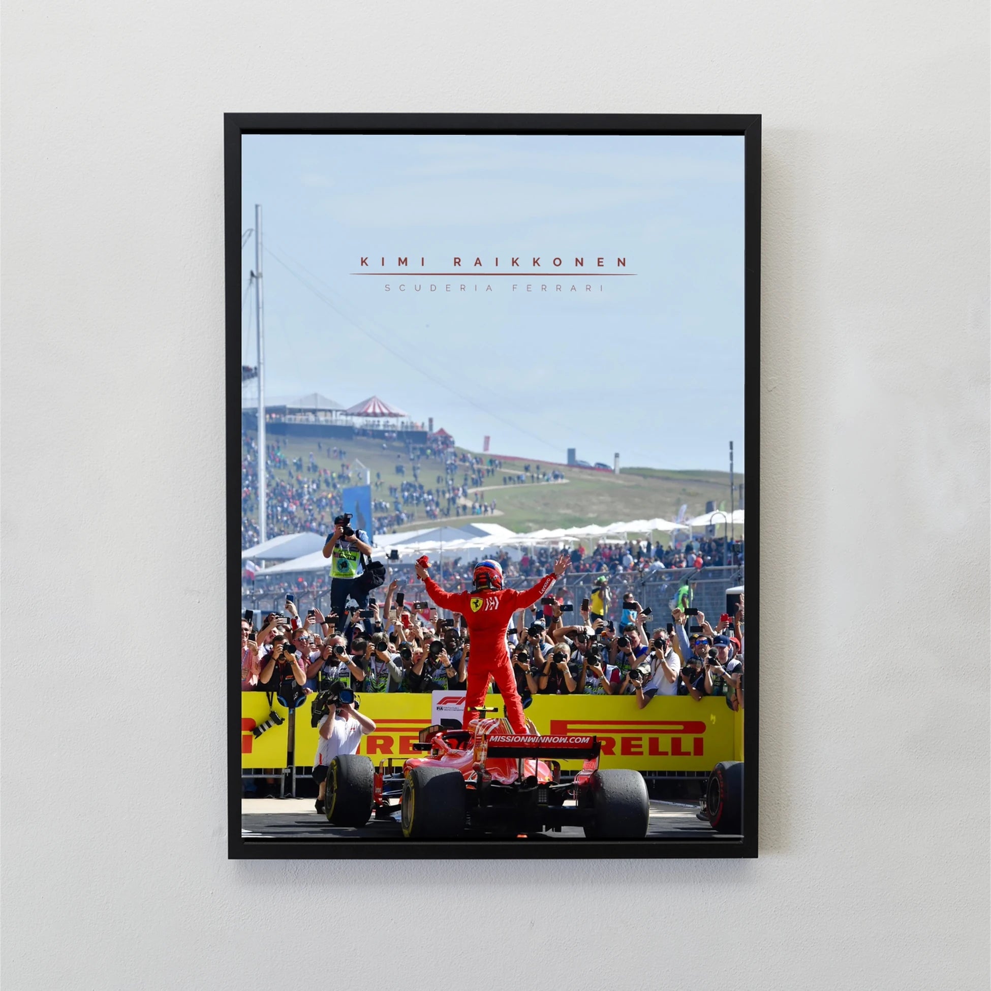 Kimi Raikkonen Formula 1 Tasarım Tablo