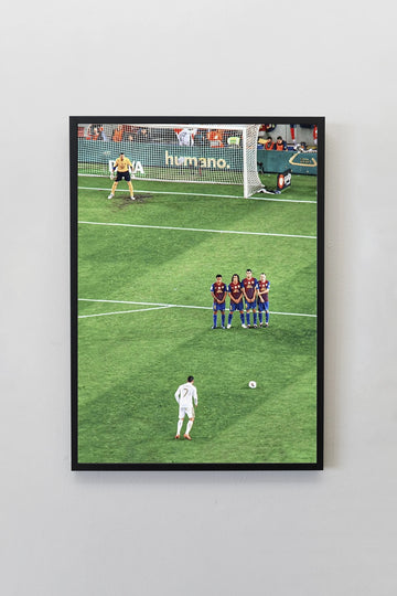 El Clasico & Ronaldo Tasarımlı Çerçeveli Tablo | Winner Mentality