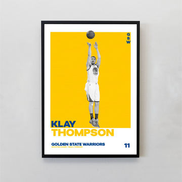 Klay Thompson Tasarımlı Çerçeveli Tablo | NBA Efsaneleri Koleksiyonu