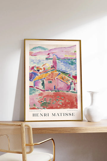 Henri Matisse Les toits de Collioure Çerçeveli Tablo