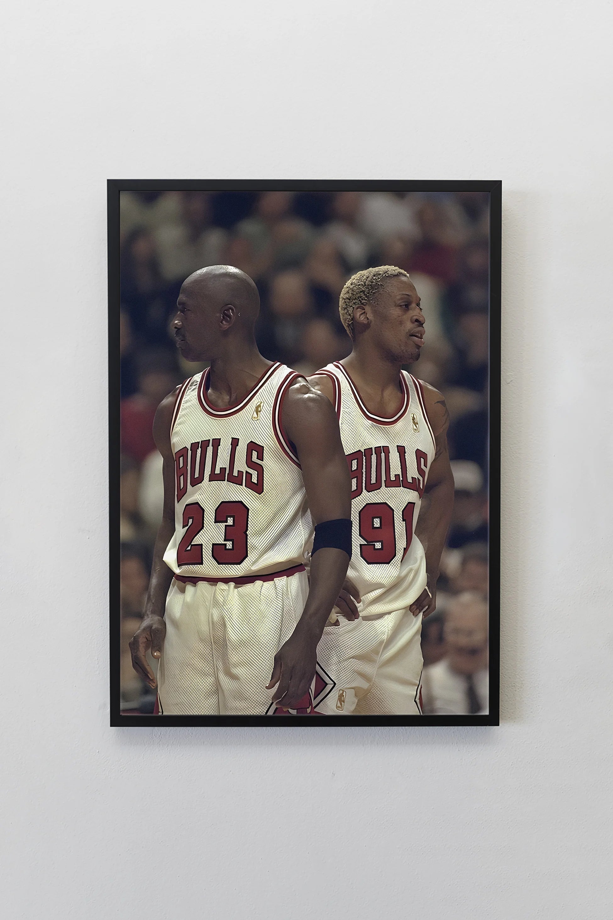 Jordan & Rodman Tasarımlı Çerçeveli Tablo | Winner Mentality