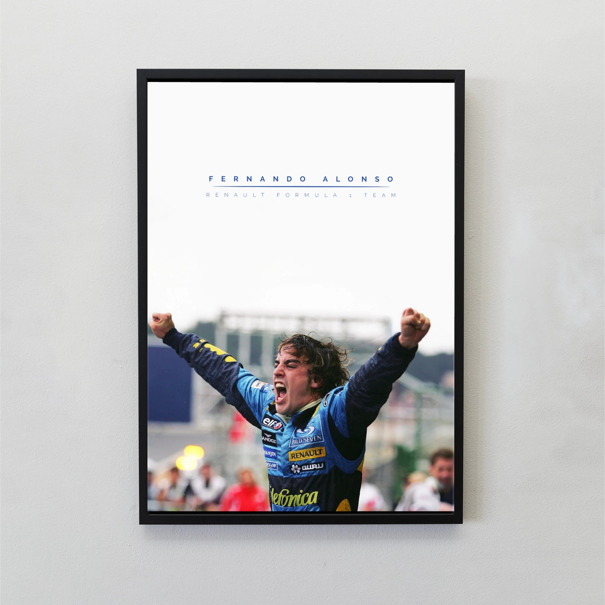 Fernando Alonso Formula 1 Tasarım Tablo