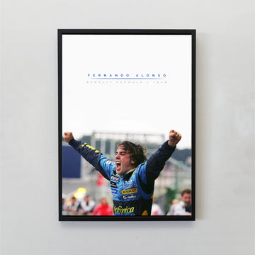 Fernando Alonso Formula 1 Tasarım Tablo