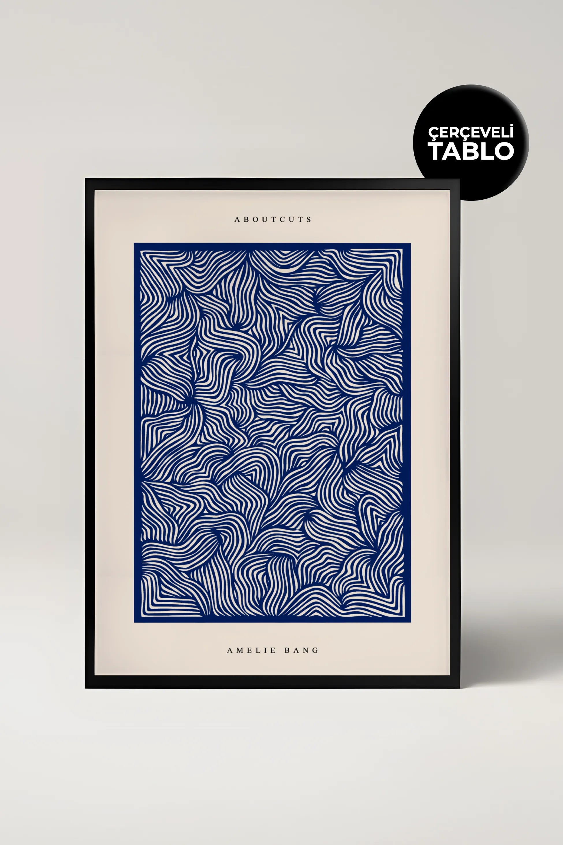 Amelia Bang Aboutcuts Ünlü Ressamlar Çerçeveli Tablo
