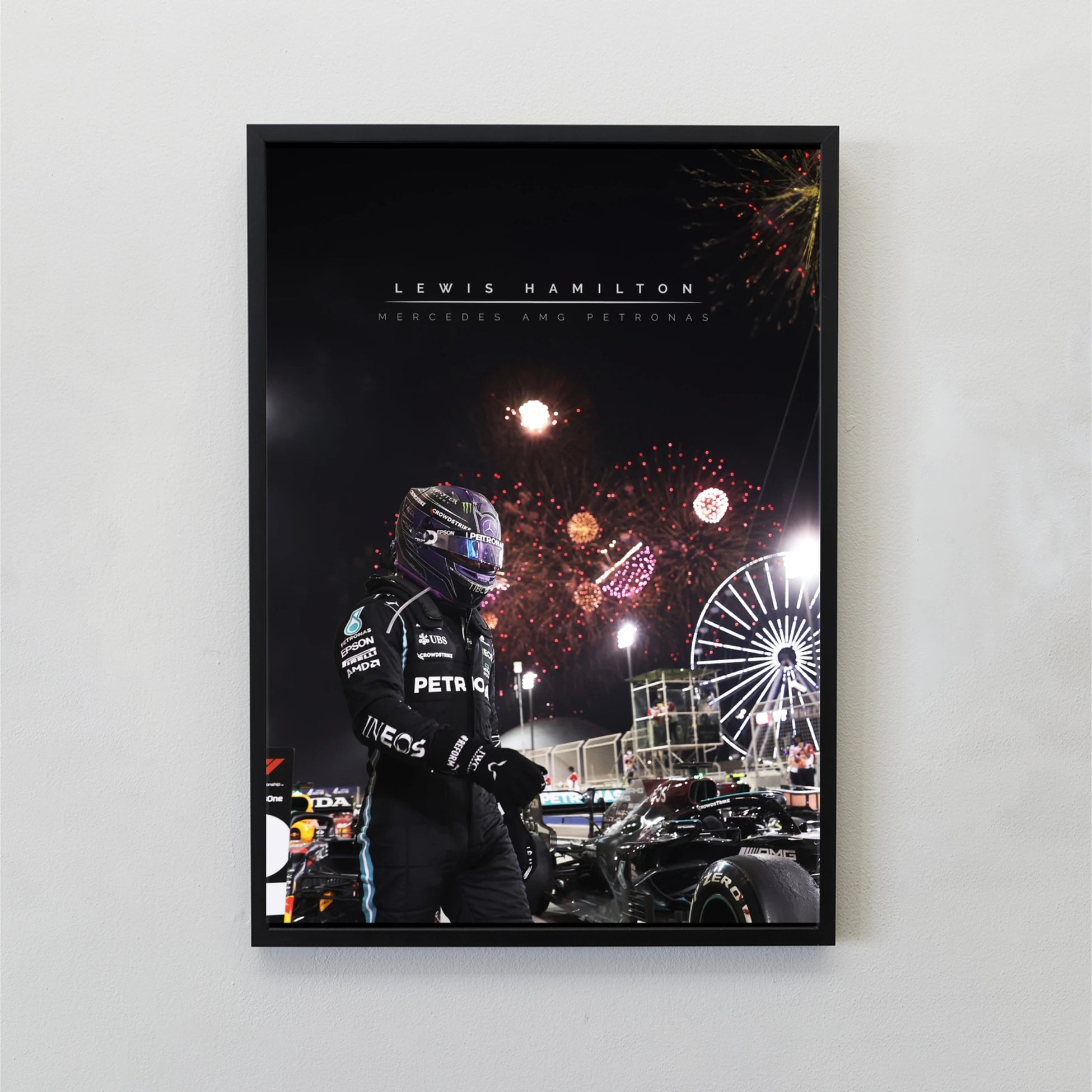Lewis Hamilton Formula 1 Tasarım Tablo
