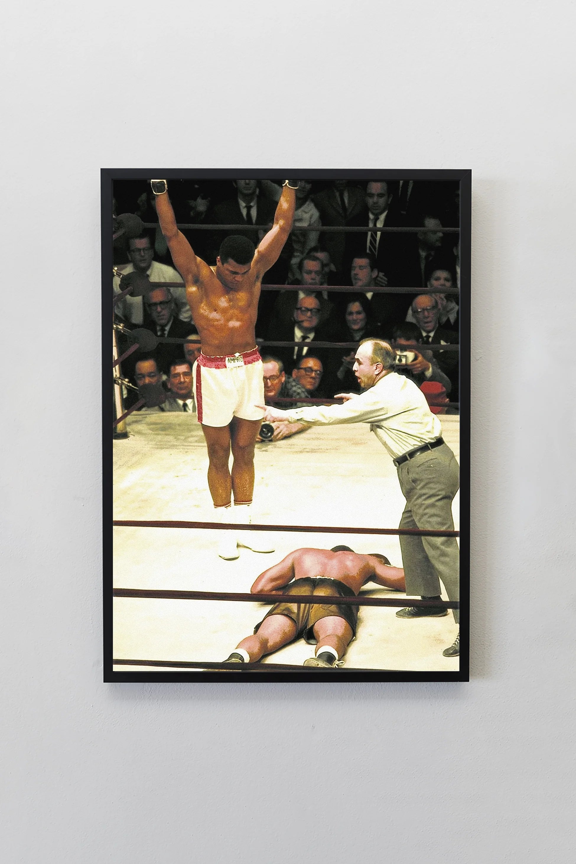 Muhammed Ali Tasarımlı Çerçeveli Tablo | Winner Mentality